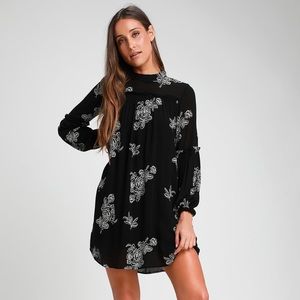 Boho mini dress